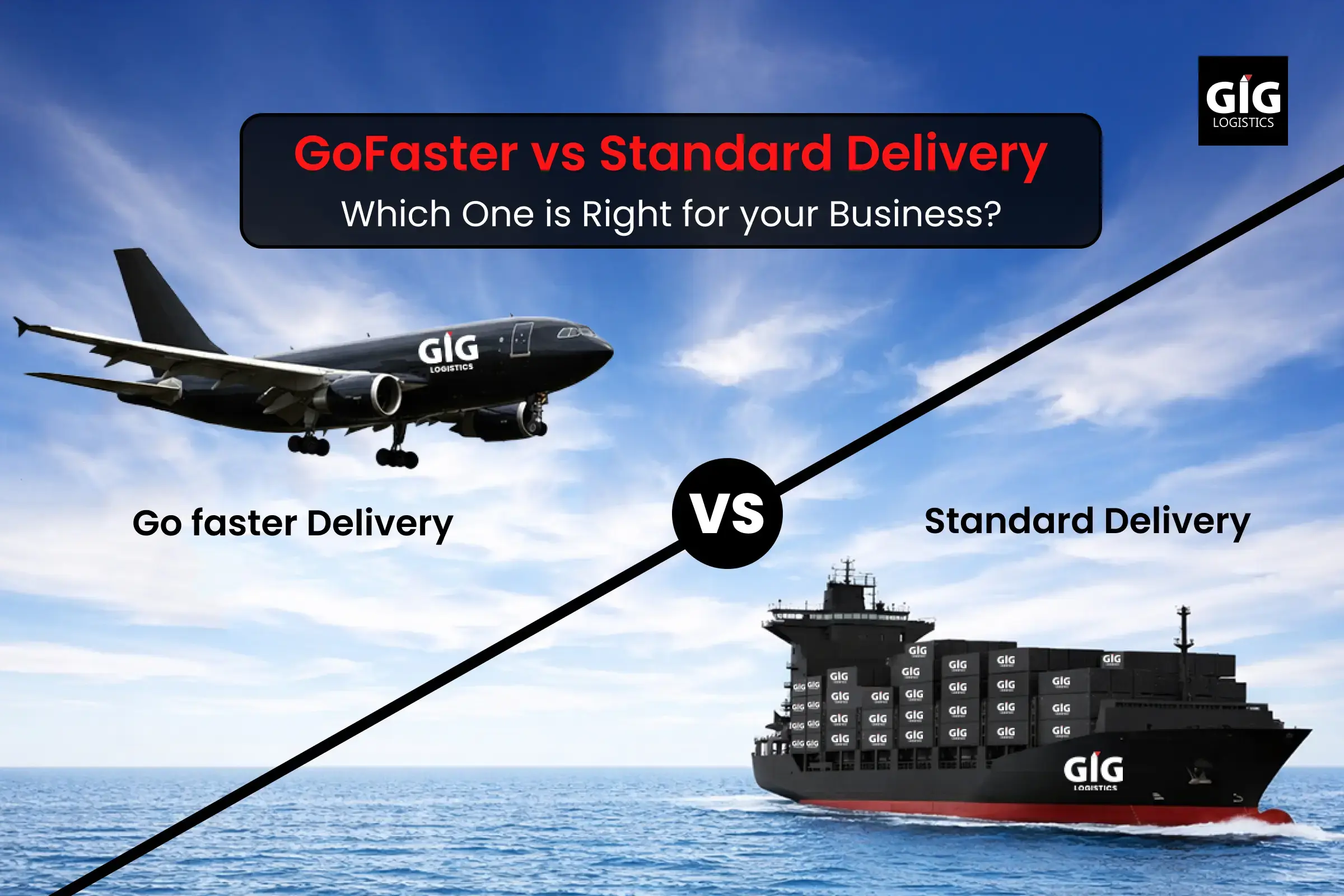 GoFaster vs Standard Delivery Which One Is Right for Your Business