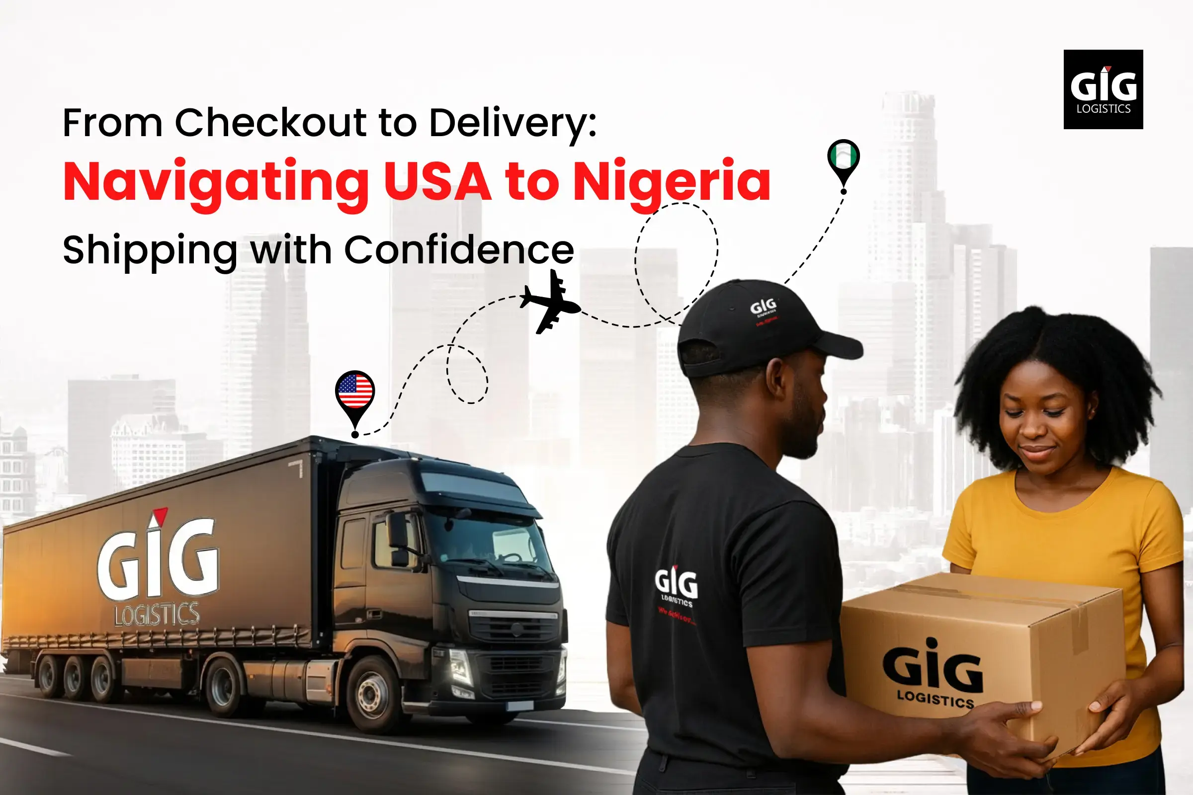 shipping from USA to Nigeria